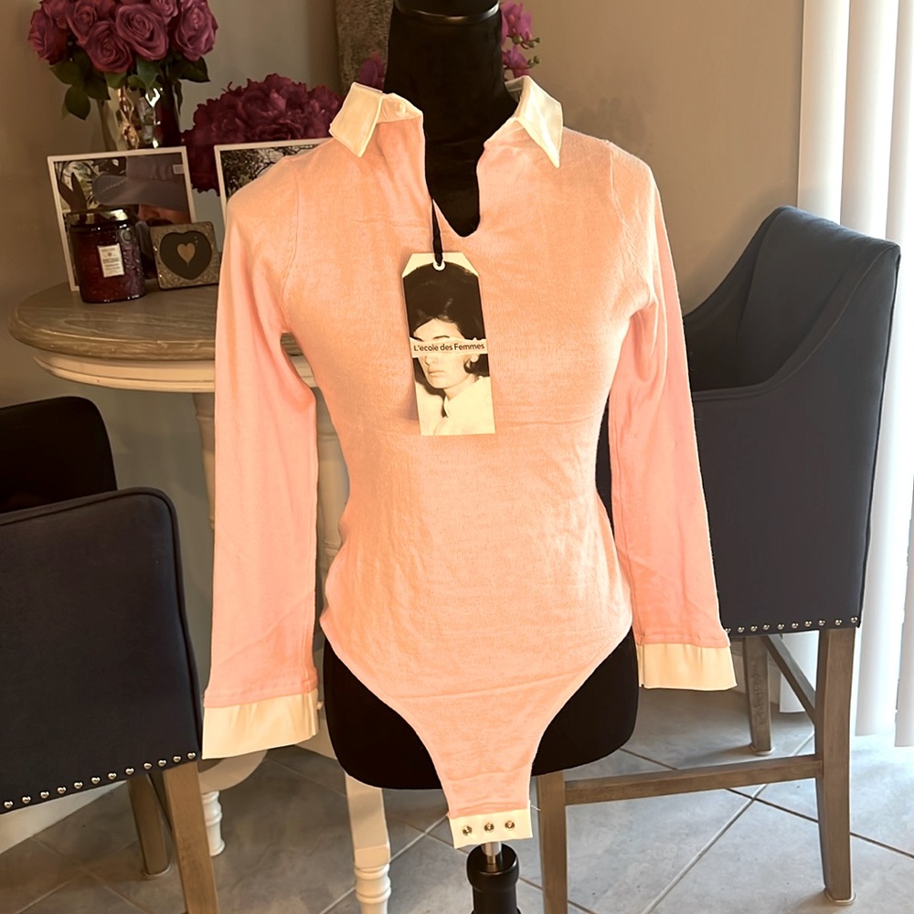 NWT LONG SLEEVE BODYSUIT W/TAGS ATTACHED